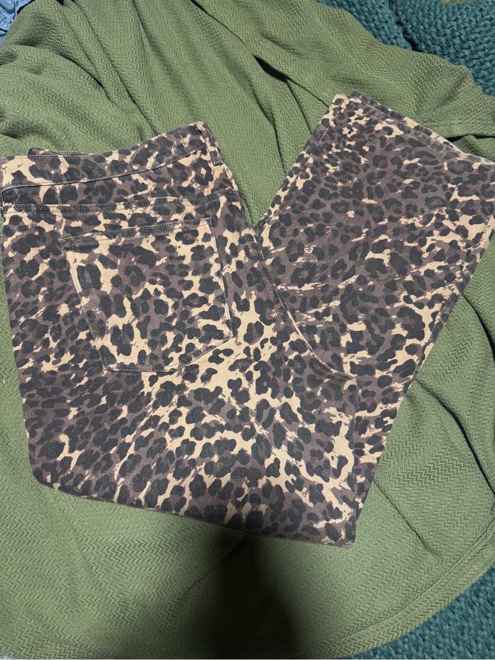 Abercrombie leopard jeans - 34S